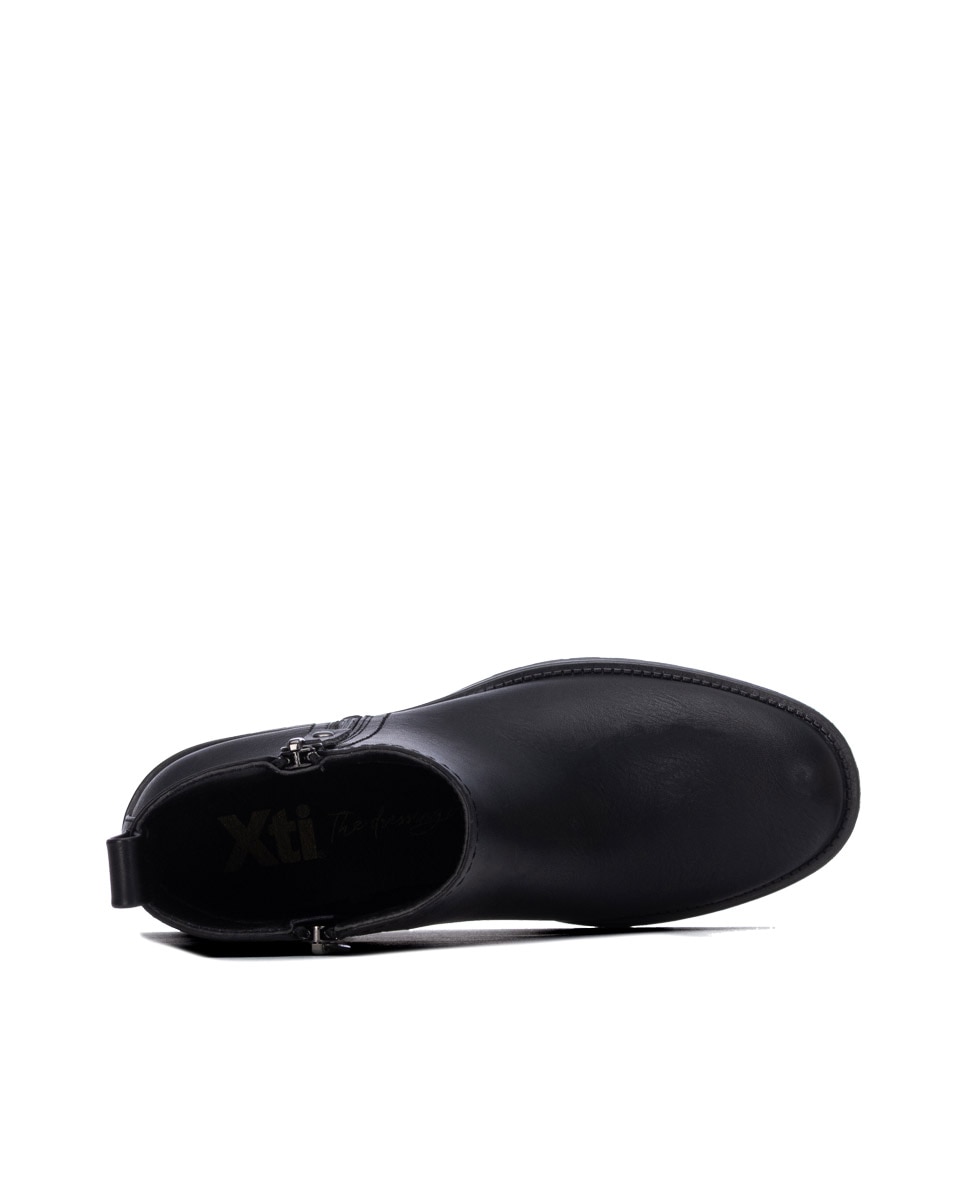 Botines de mujer con cremallera - Xti - Negro Negro-5