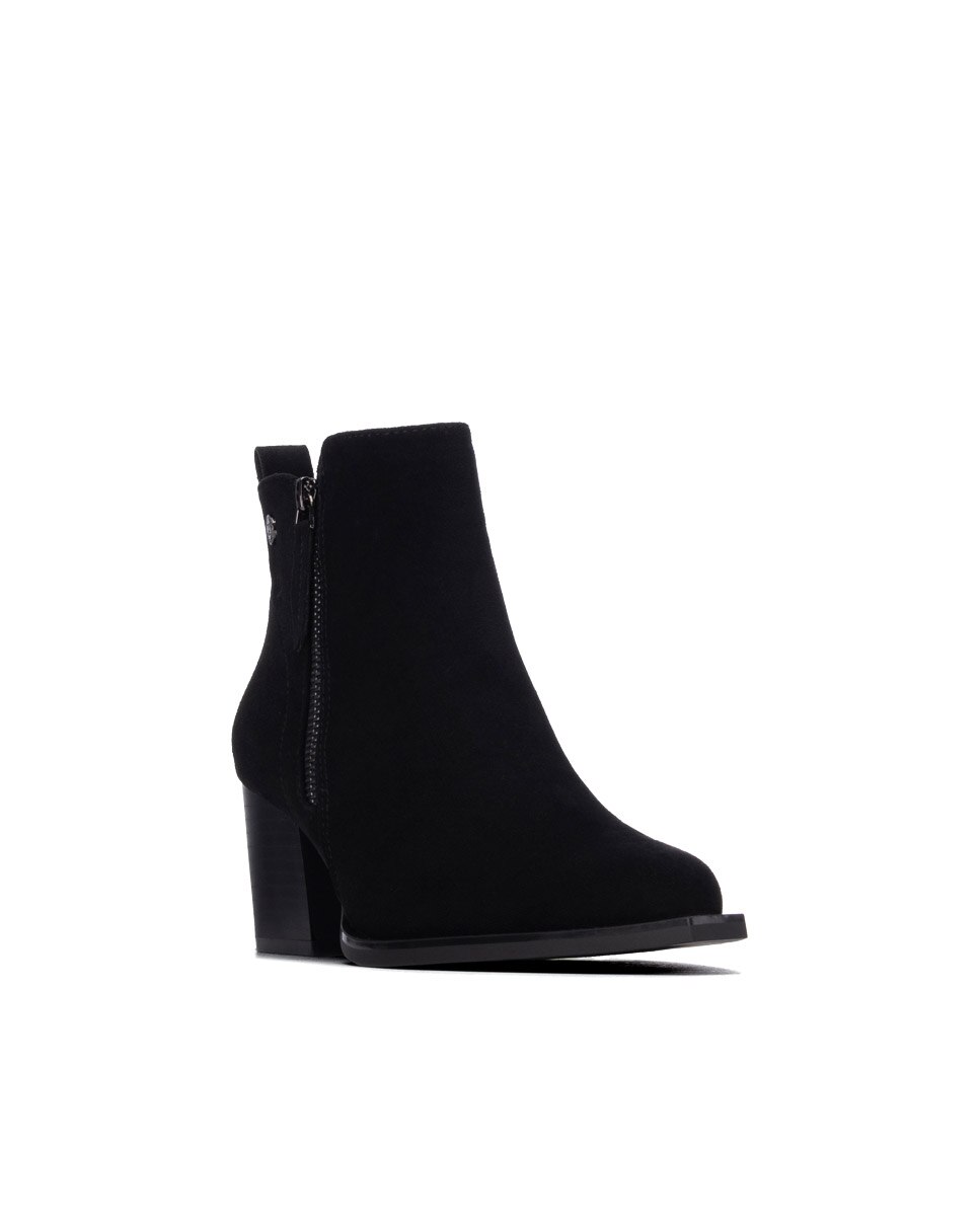 Botines de mujer con cremallera - Xti - Negro Negro-3