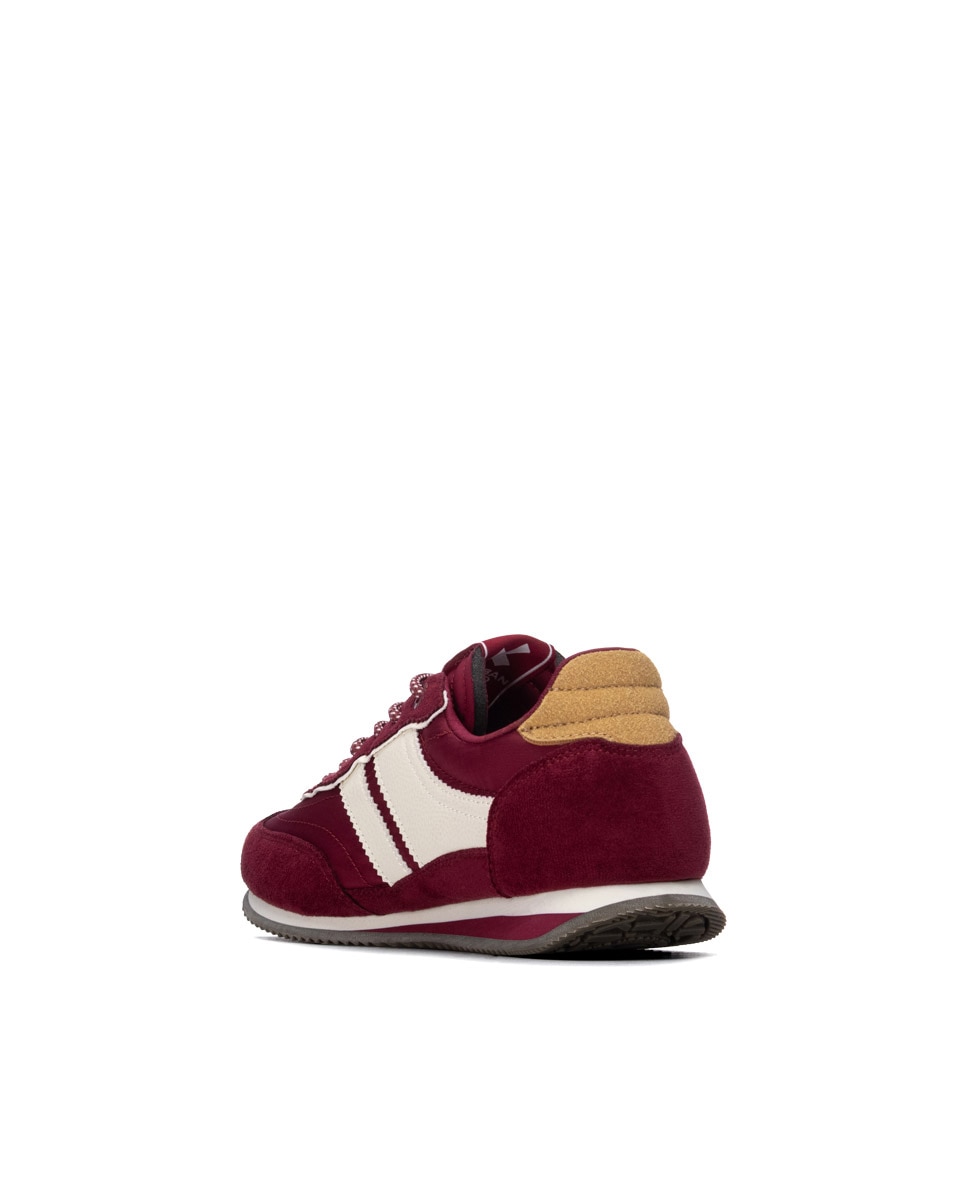 Zapatilla de mujer con cordones - Xti - Burdeos Burdeos-2
