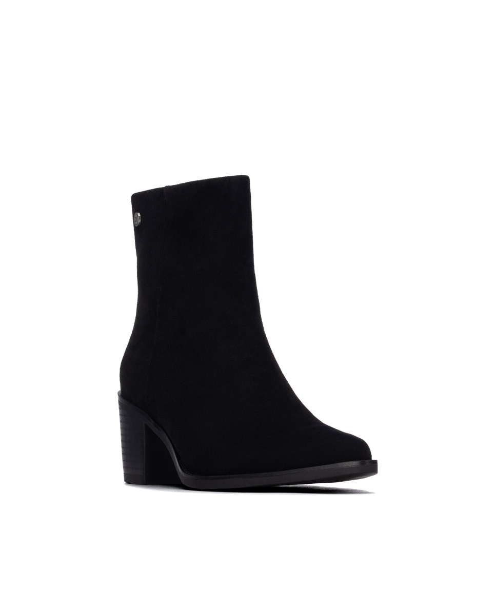 Botines de mujer con tacón - Xti - Negro Negro-3