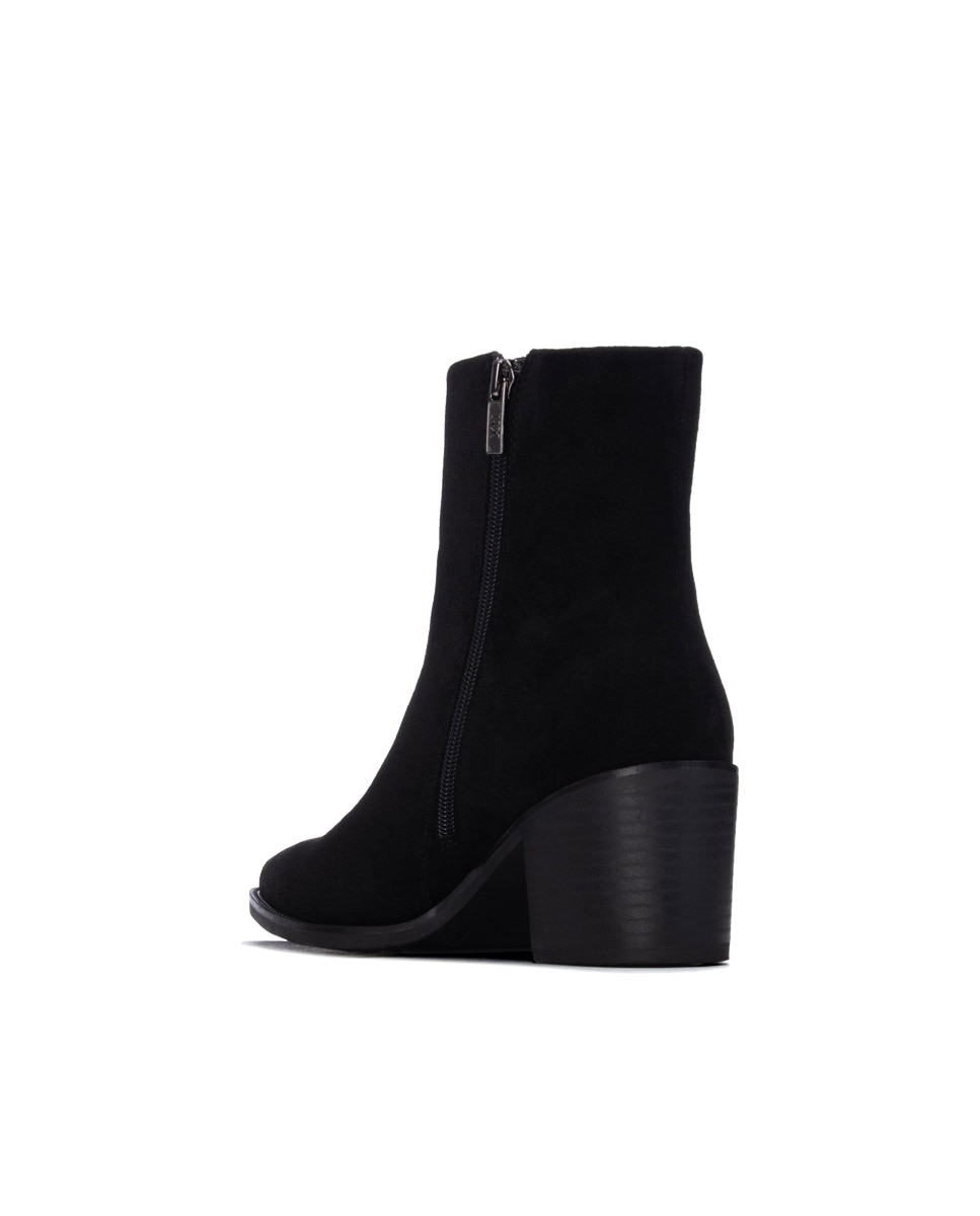 Botines de mujer con tacón - Xti - Negro Negro-2