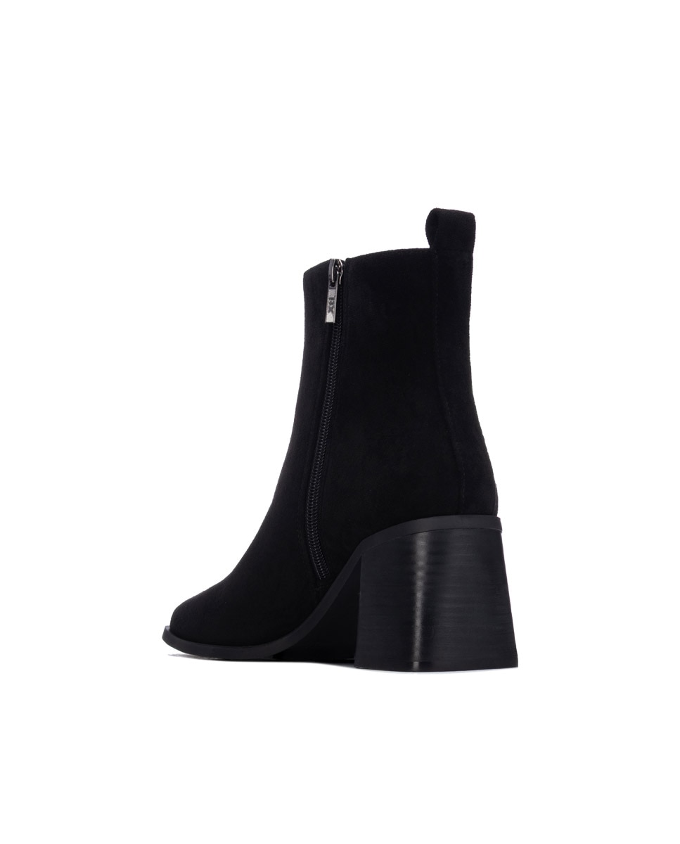 Botines de mujer con cremallera - Xti - Negro Negro-2