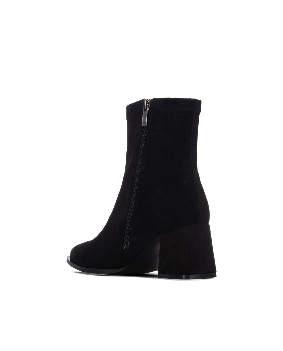 Botines de mujer con cremallera - Xti - Negro Negro-2
