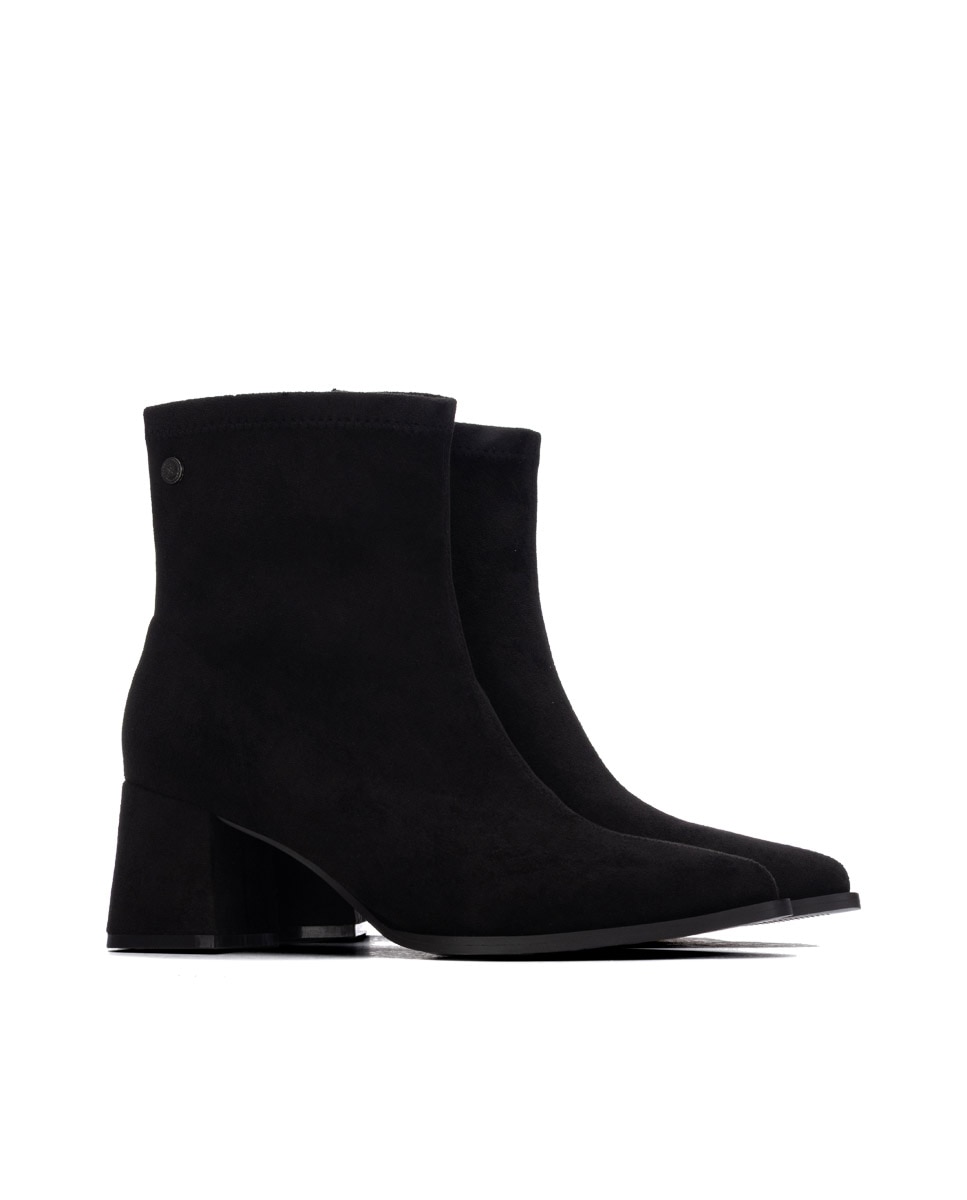Botines de mujer con cremallera - Xti - Negro Negro-4