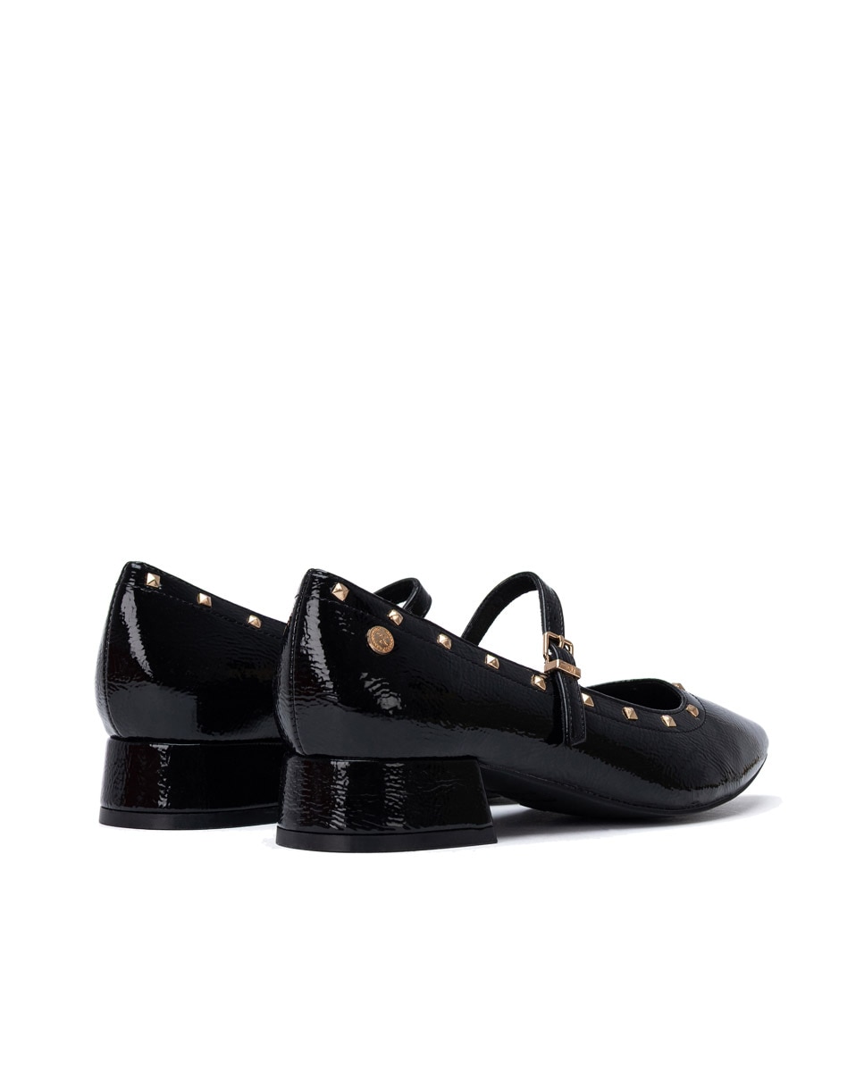 Bailarinas con tacón de mujer con hebilla - Xti - Negro Negro-7