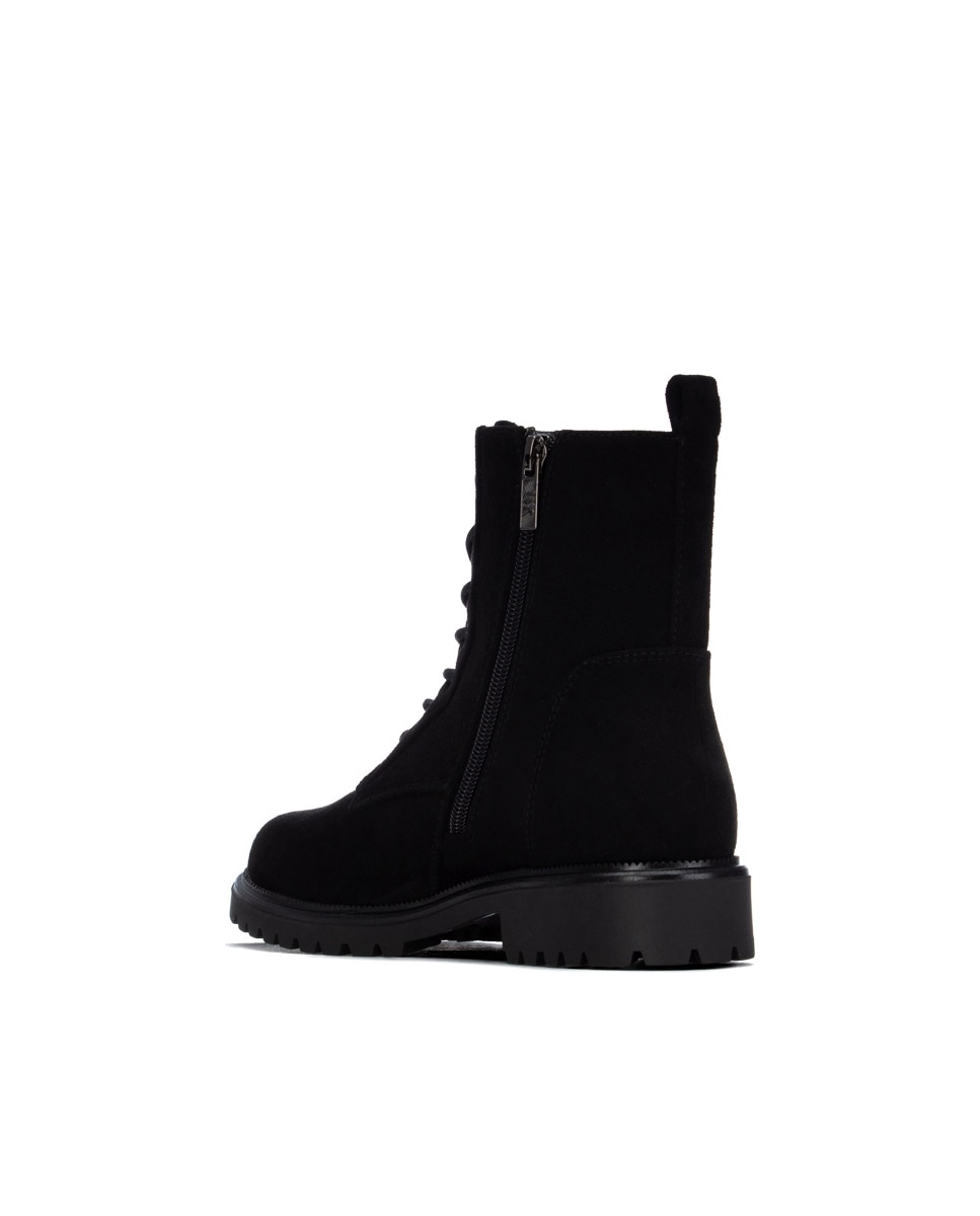 Botín de mujer con cordones - Xti - Negro Negro-2