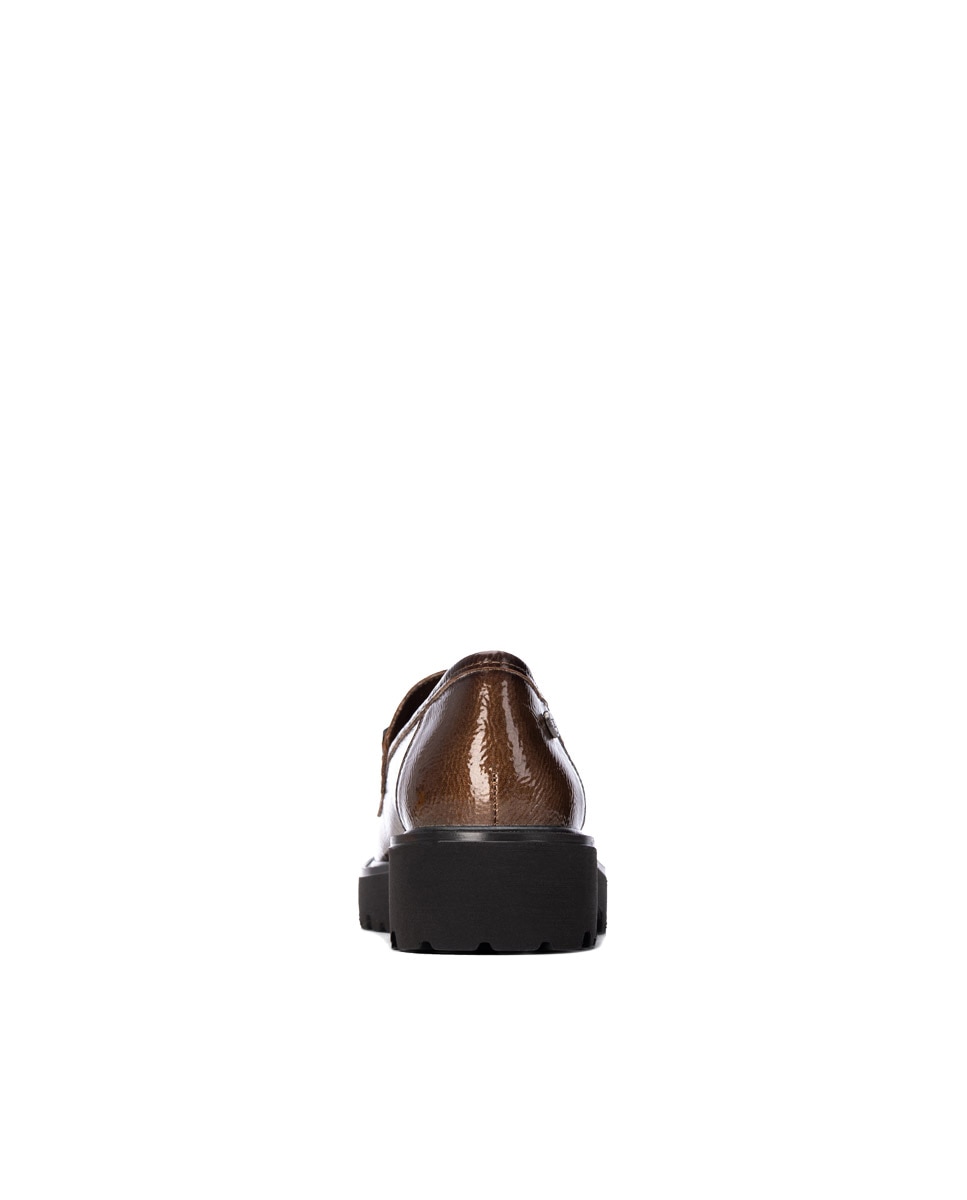 Mocasín de mujer plano - Xti - Marrón Marrón-5