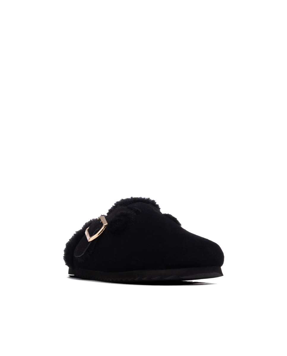 Zueco de mujer con hebilla - Xti - Negro Negro-3