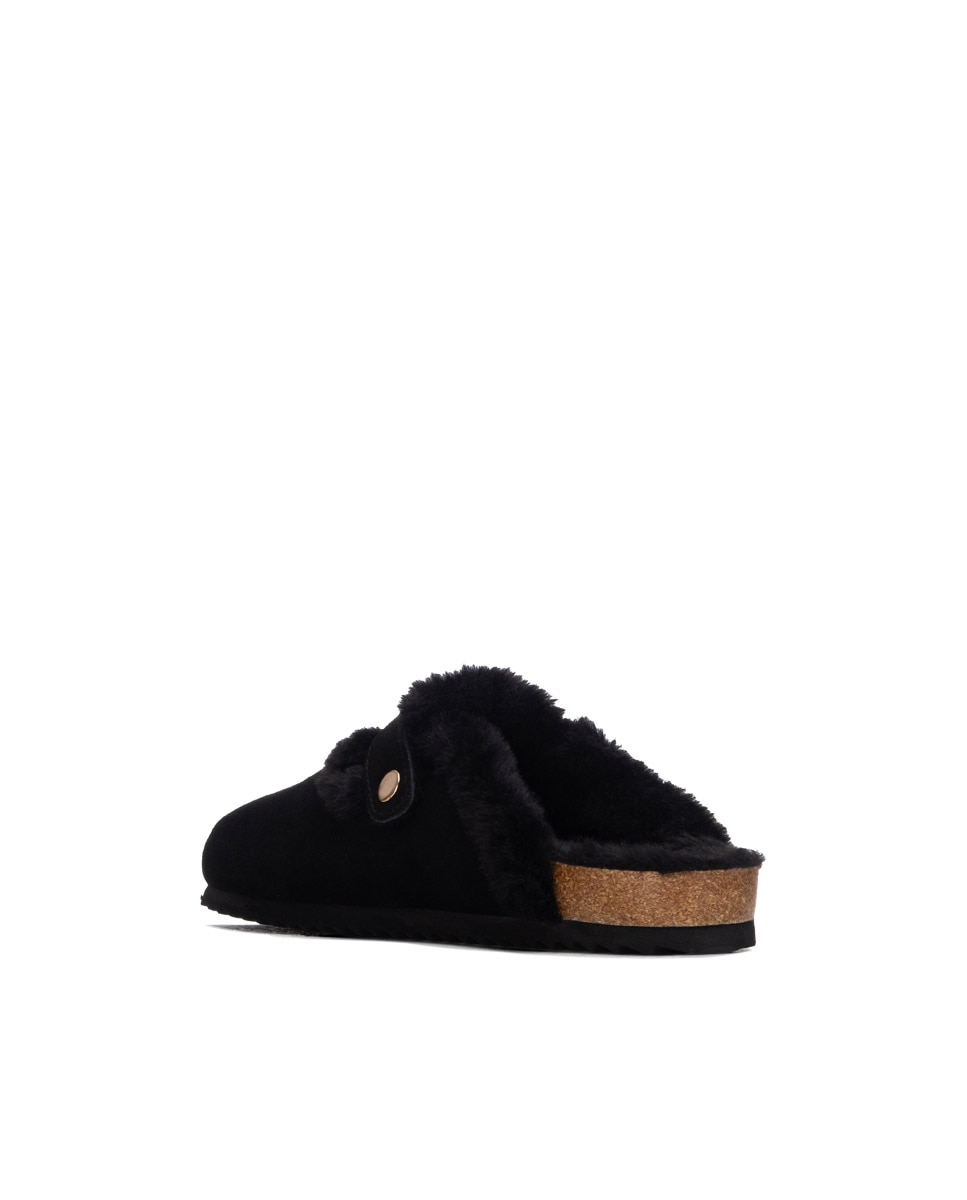 Zueco de mujer con hebilla - Xti - Negro Negro-2