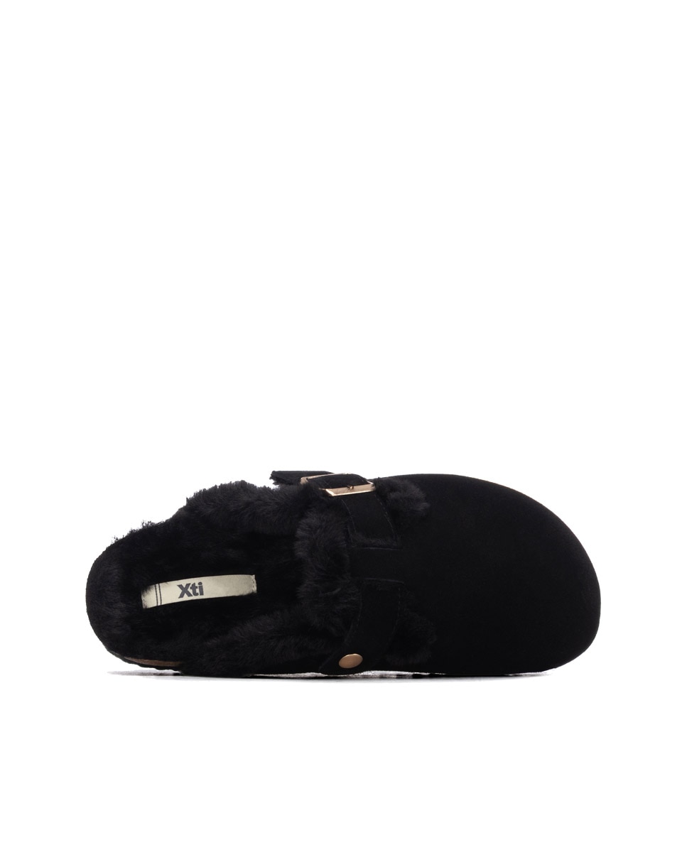 Zueco de mujer con hebilla - Xti - Negro Negro-5