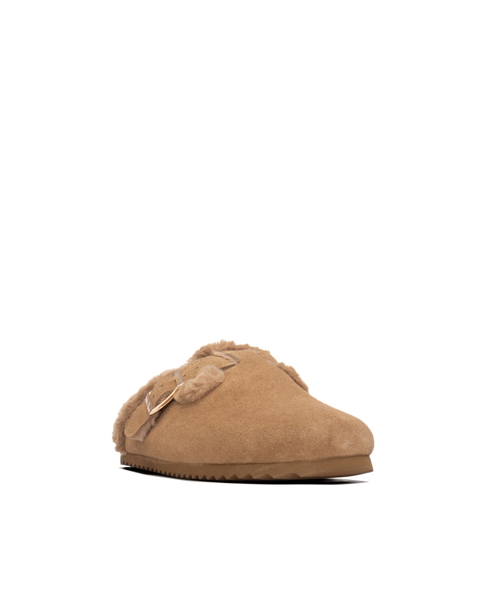 Zueco de mujer con hebilla - Xti - Camel Camel-3