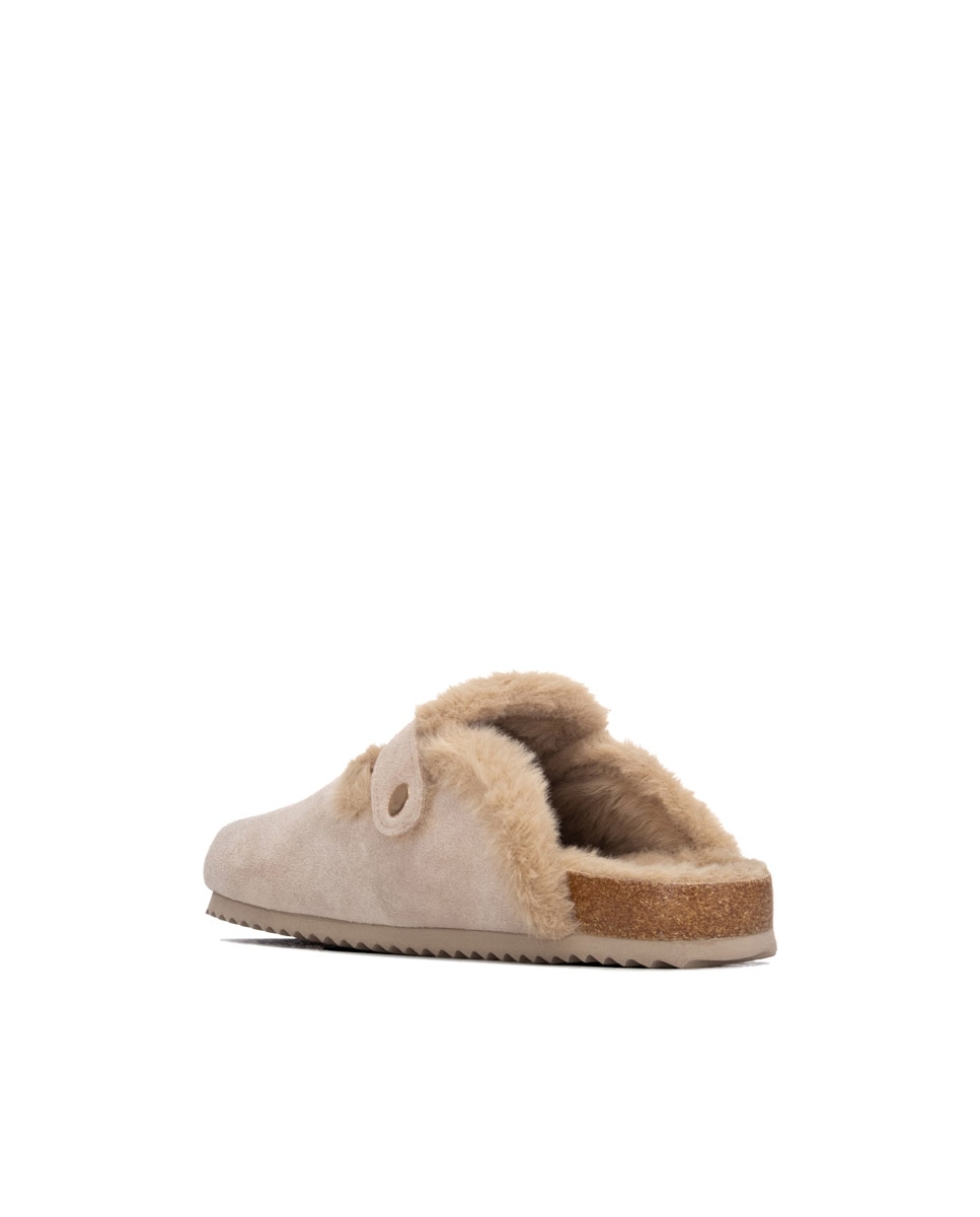 Zueco de mujer con hebilla - Xti - Beige Beige-2