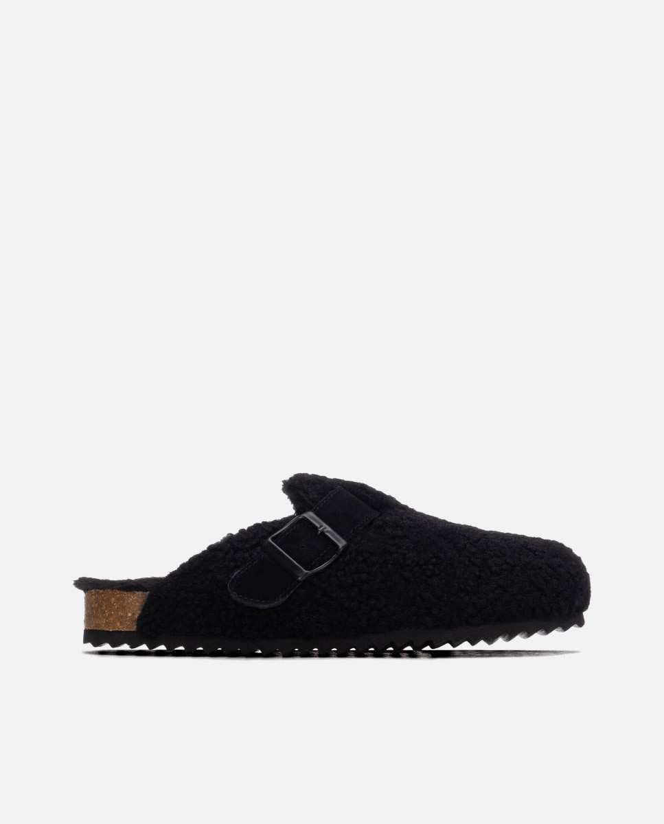 Zueco de mujer con hebilla - Xti - Negro Negro-1
