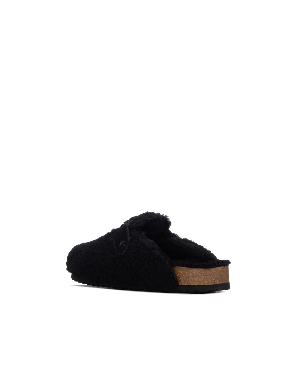 Zueco de mujer con hebilla - Xti - Negro Negro-2