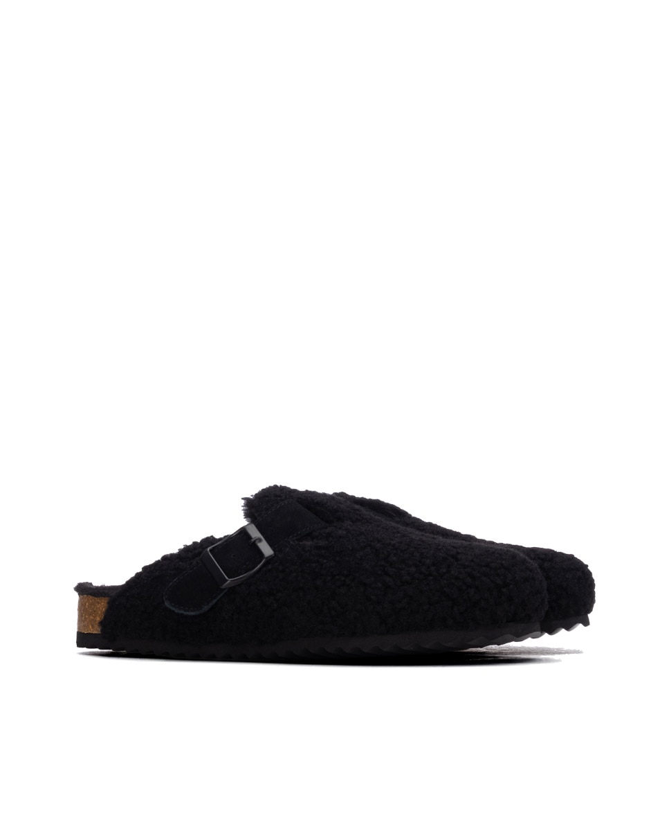 Zueco de mujer con hebilla - Xti - Negro Negro-4