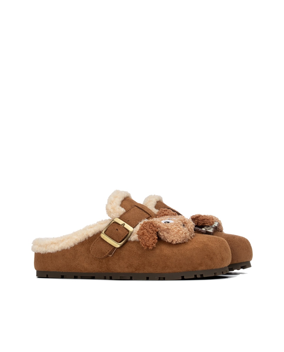Zueco de mujer con hebilla - Xti - Camel Camel-4