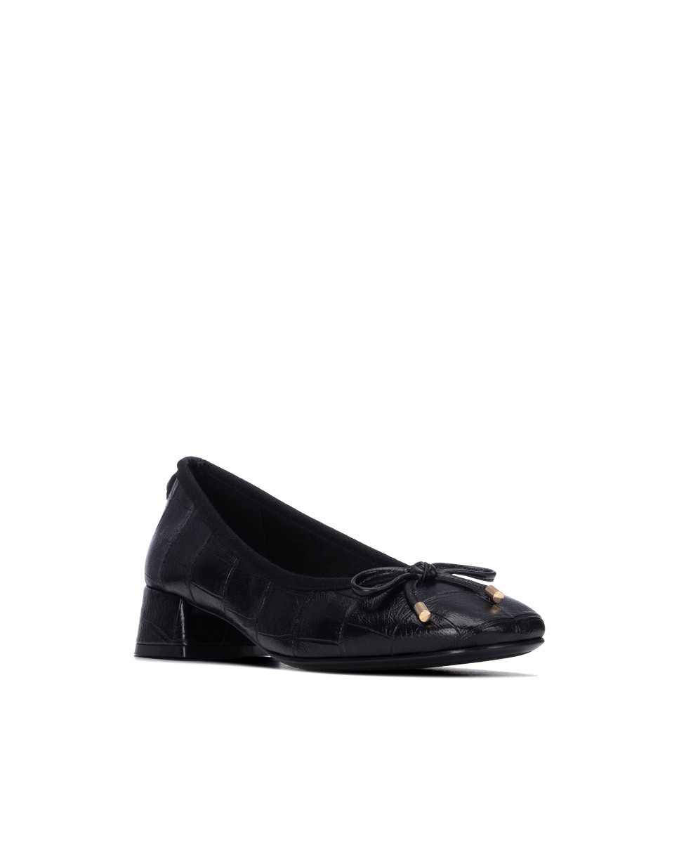 Bailarinas con tacón de mujer con tacón bajo - Xti - Negro Negro-3