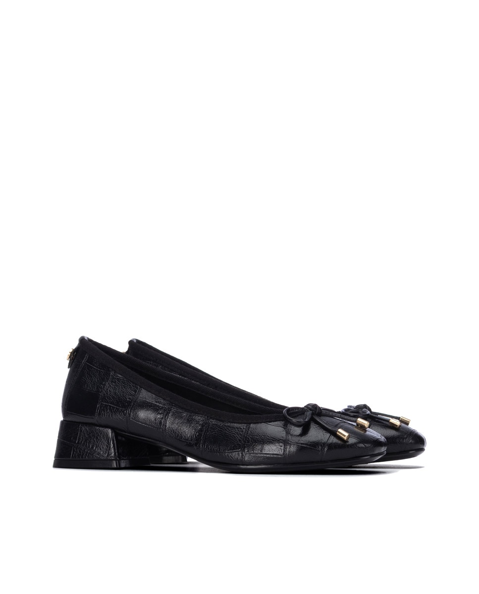 Bailarinas con tacón de mujer con tacón bajo - Xti - Negro Negro-5