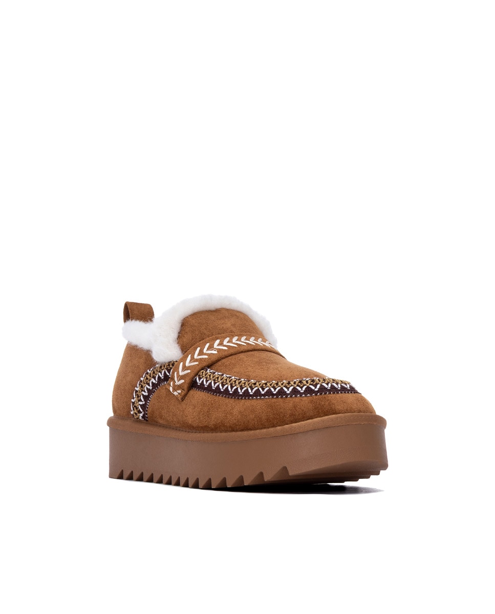 Zapatilla de mujer australiana - Refresh - Camel Camel-3