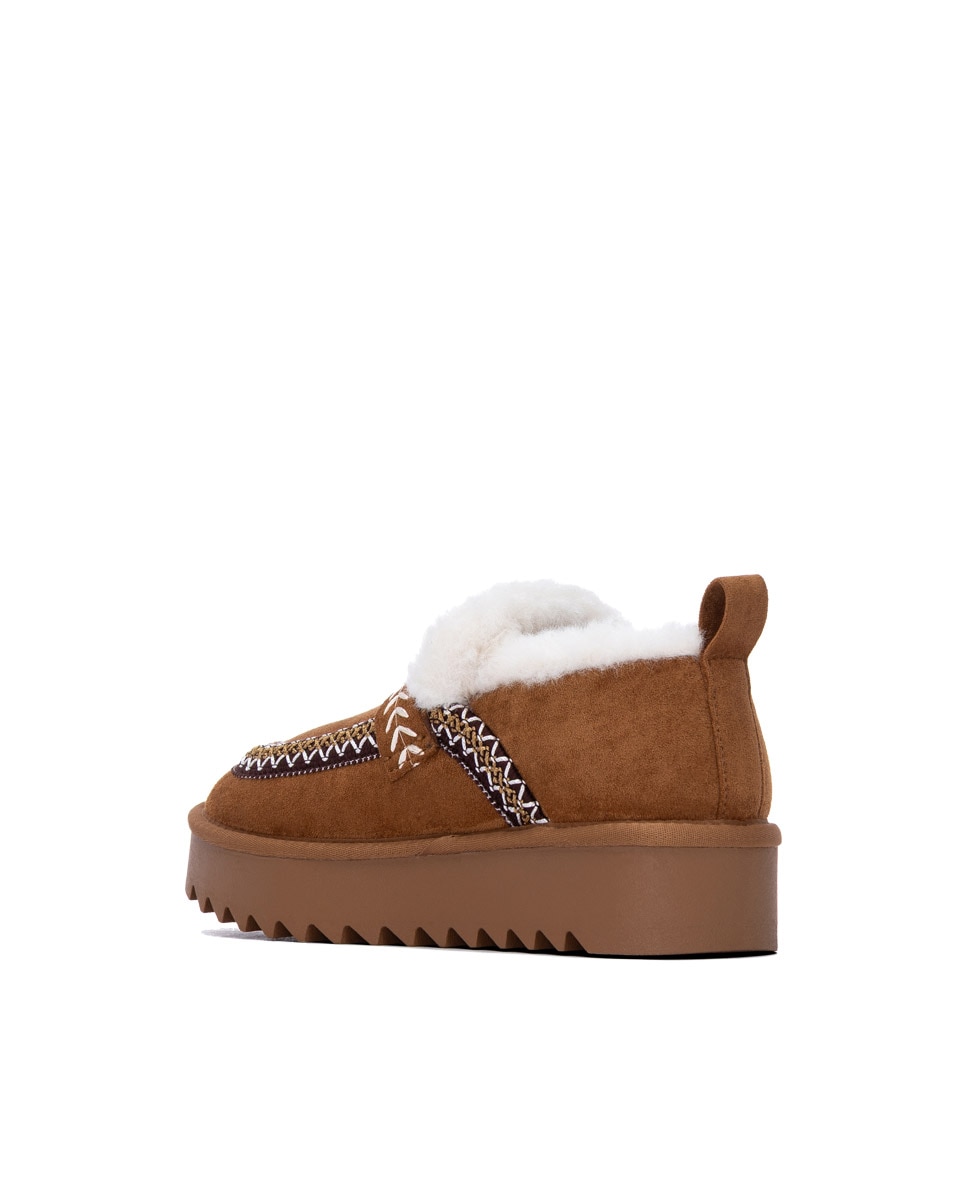 Zapatilla de mujer australiana - Refresh - Camel Camel-2