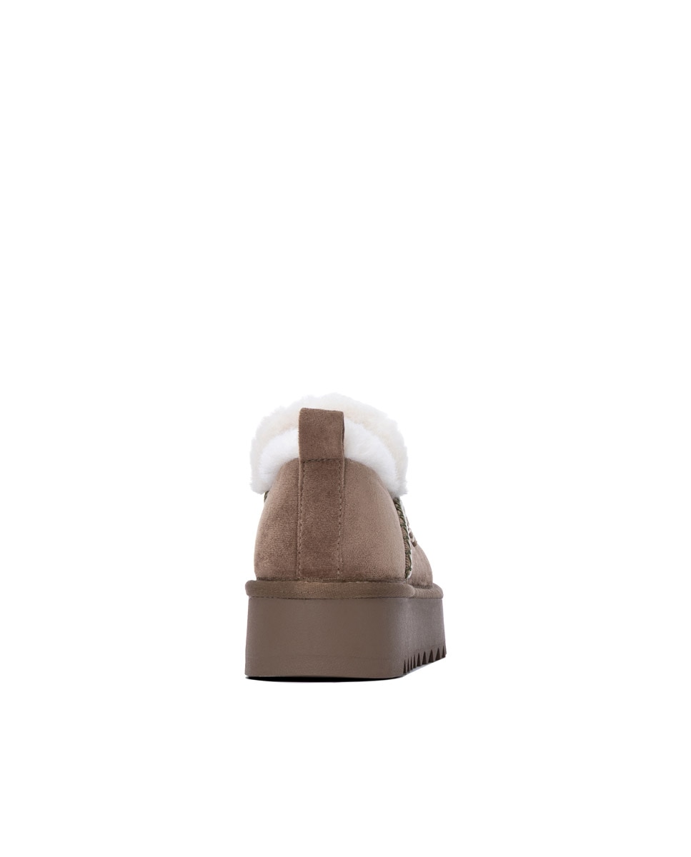 Zapatilla de mujer australiana - Refresh - Marrón Marrón-5