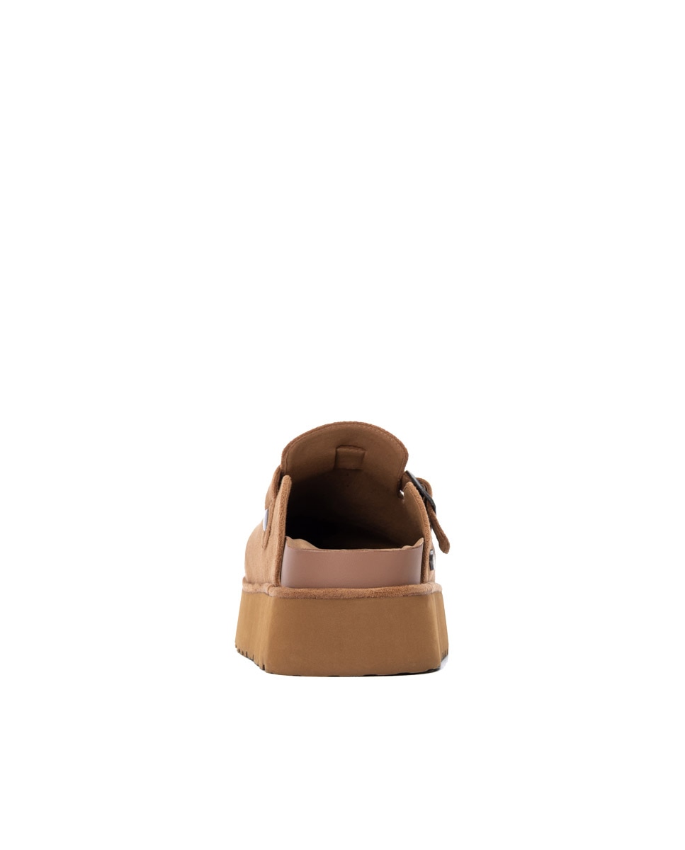 Zueco de mujer con hebilla - Refresh - Camel Camel-5