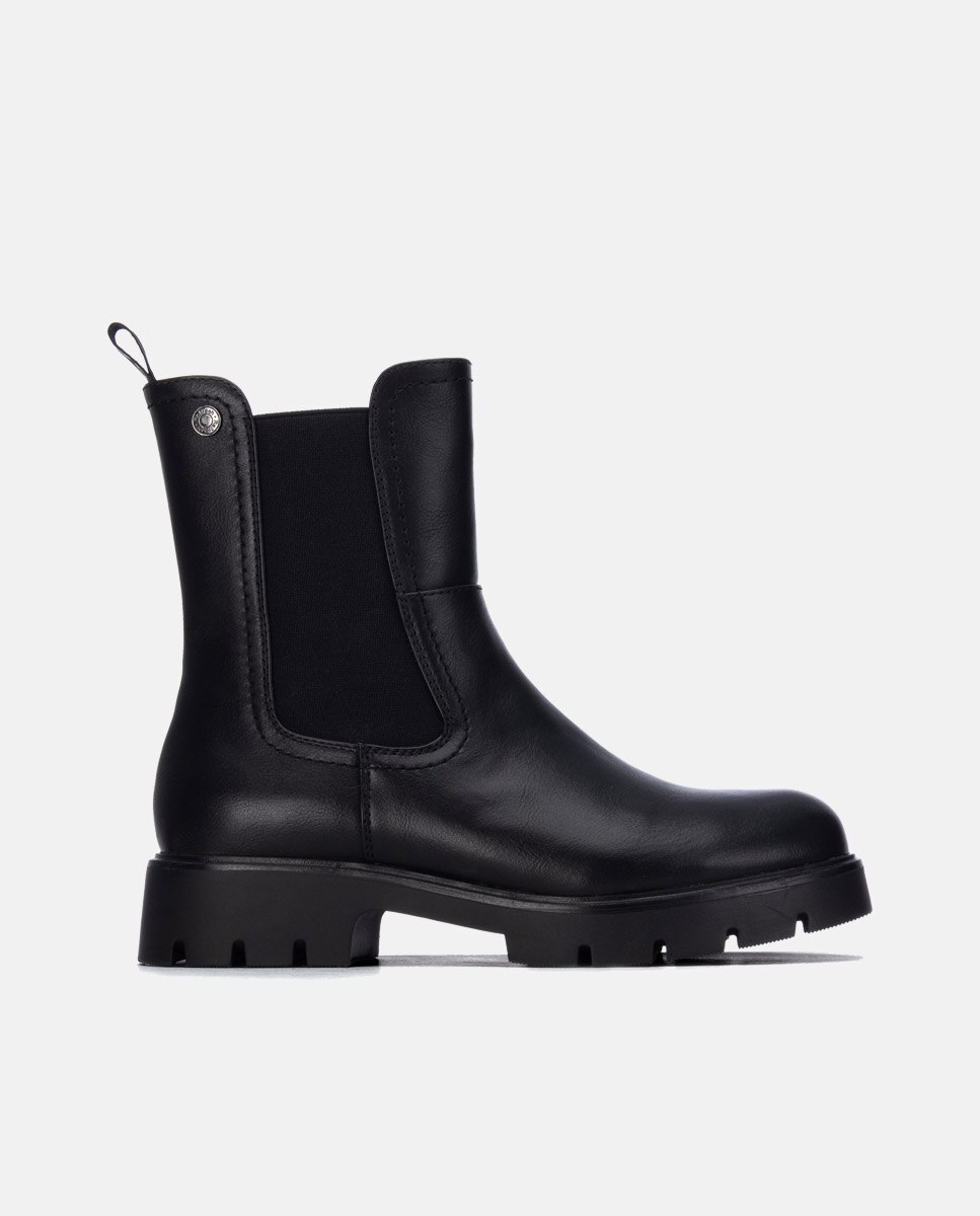 Botín de mujer chelsea - Refresh - Negro Negro-1