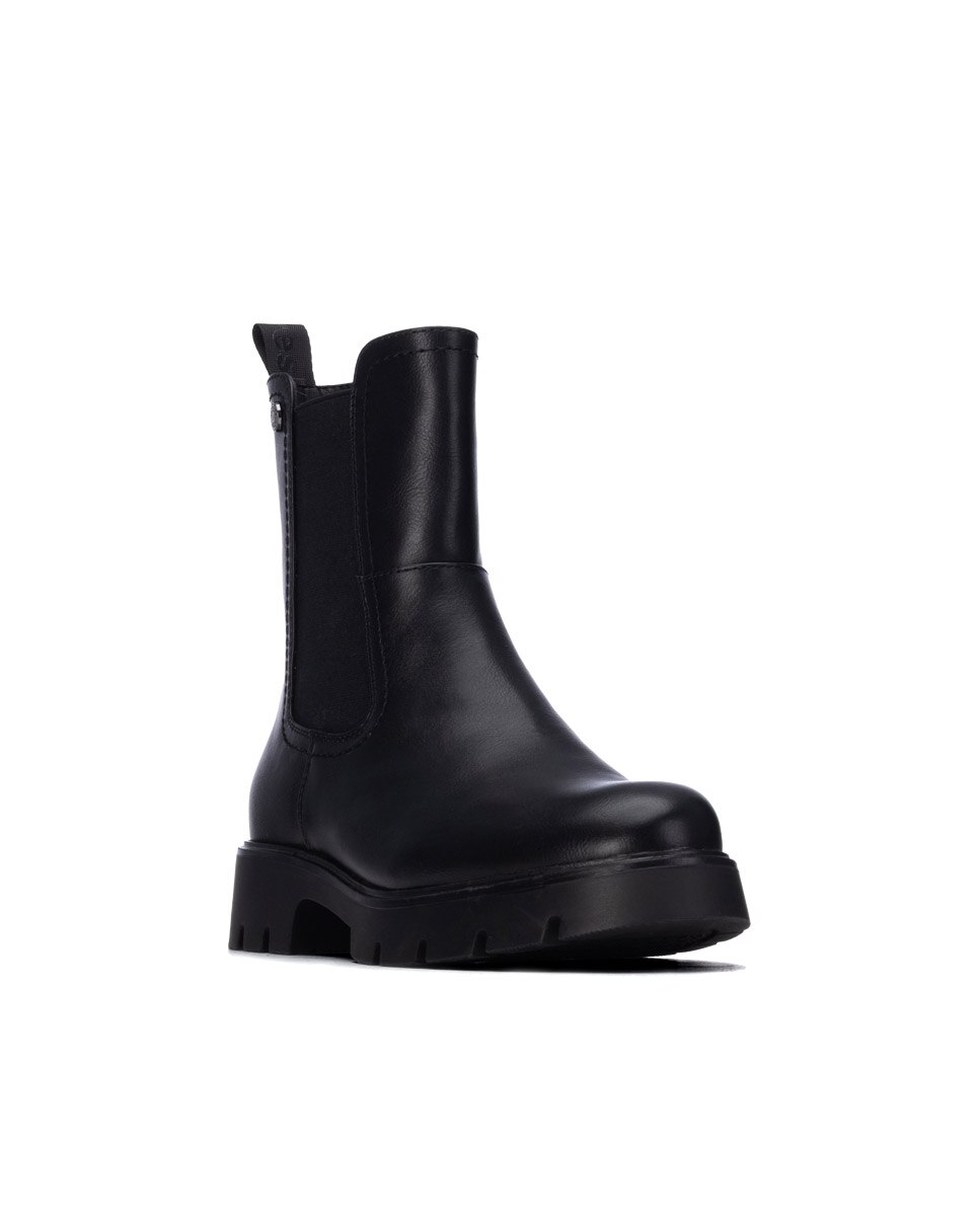 Botín de mujer chelsea - Refresh - Negro Negro-3