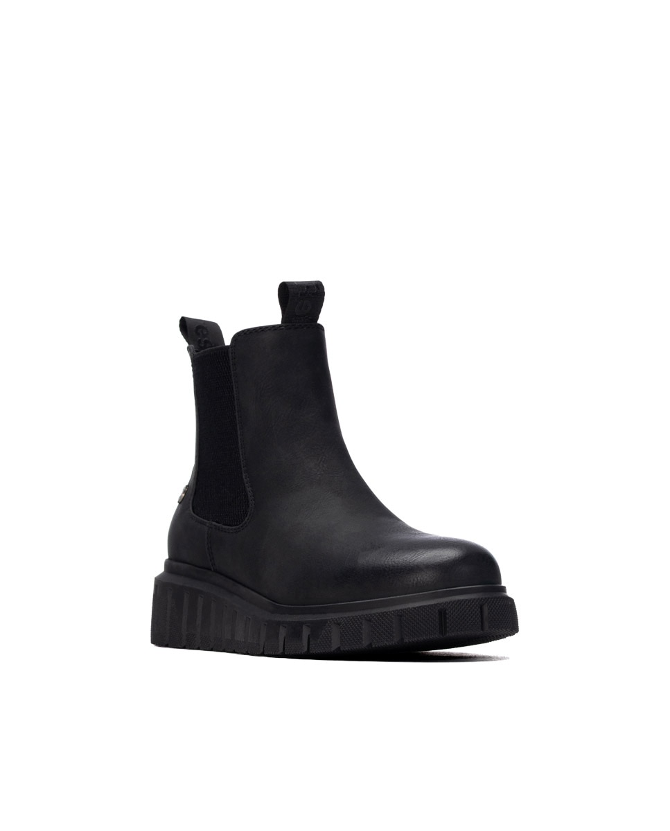 Botín de mujer chelsea - Refresh - Negro Negro-3
