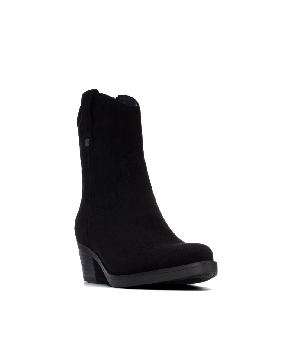 Botín de mujer cowboy - Refresh - Negro Negro-3