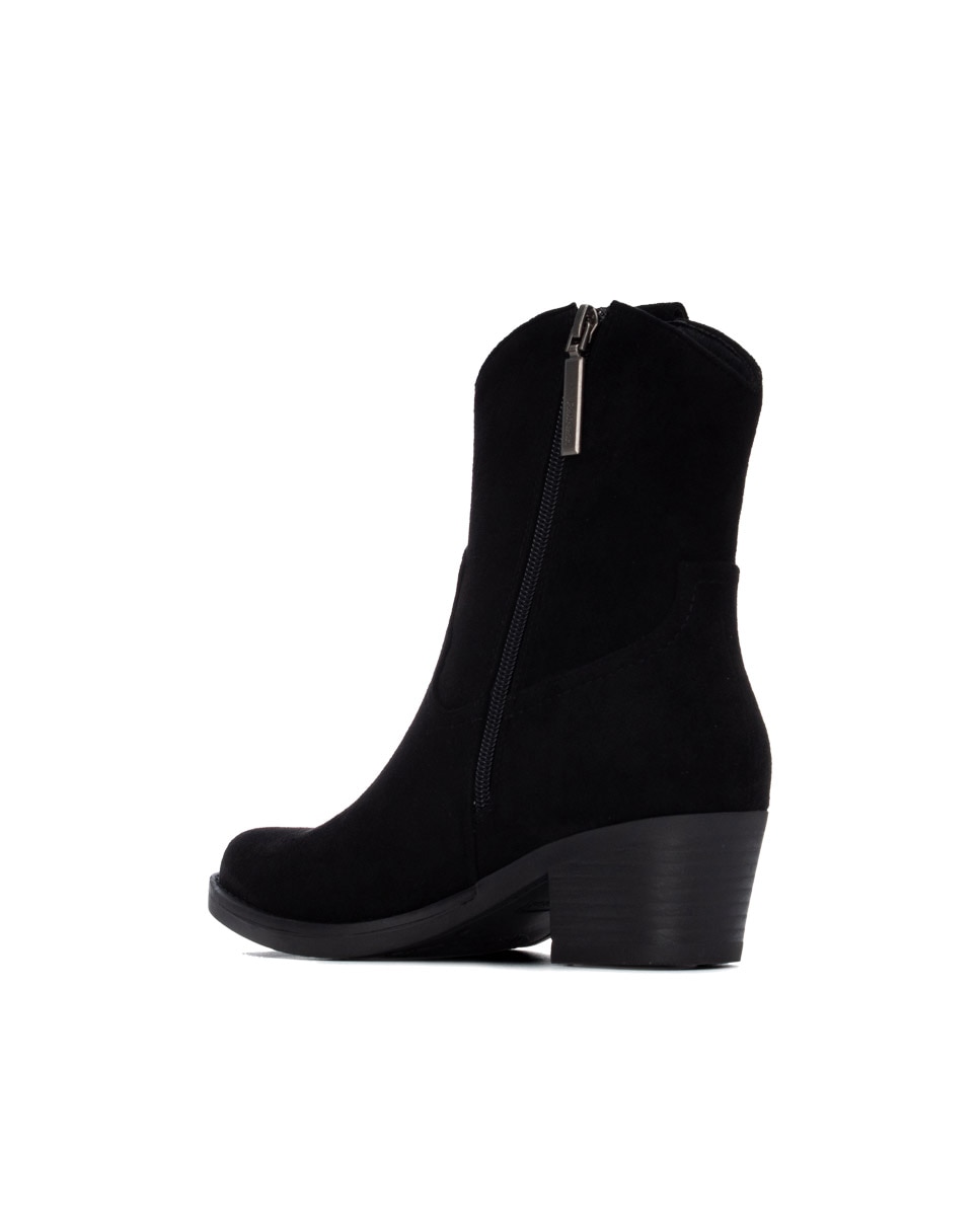 Botín de mujer cowboy - Refresh - Negro Negro-2