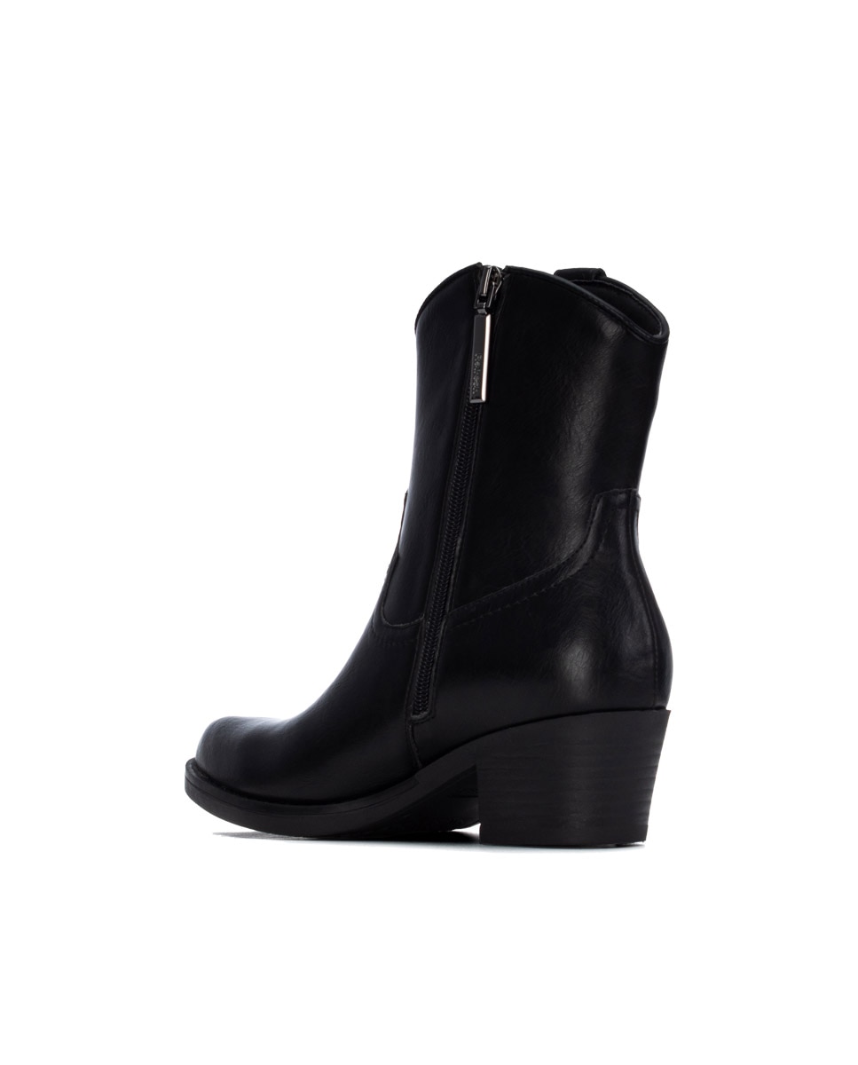 Botín de mujer cowboy - Refresh - Negro Negro-2