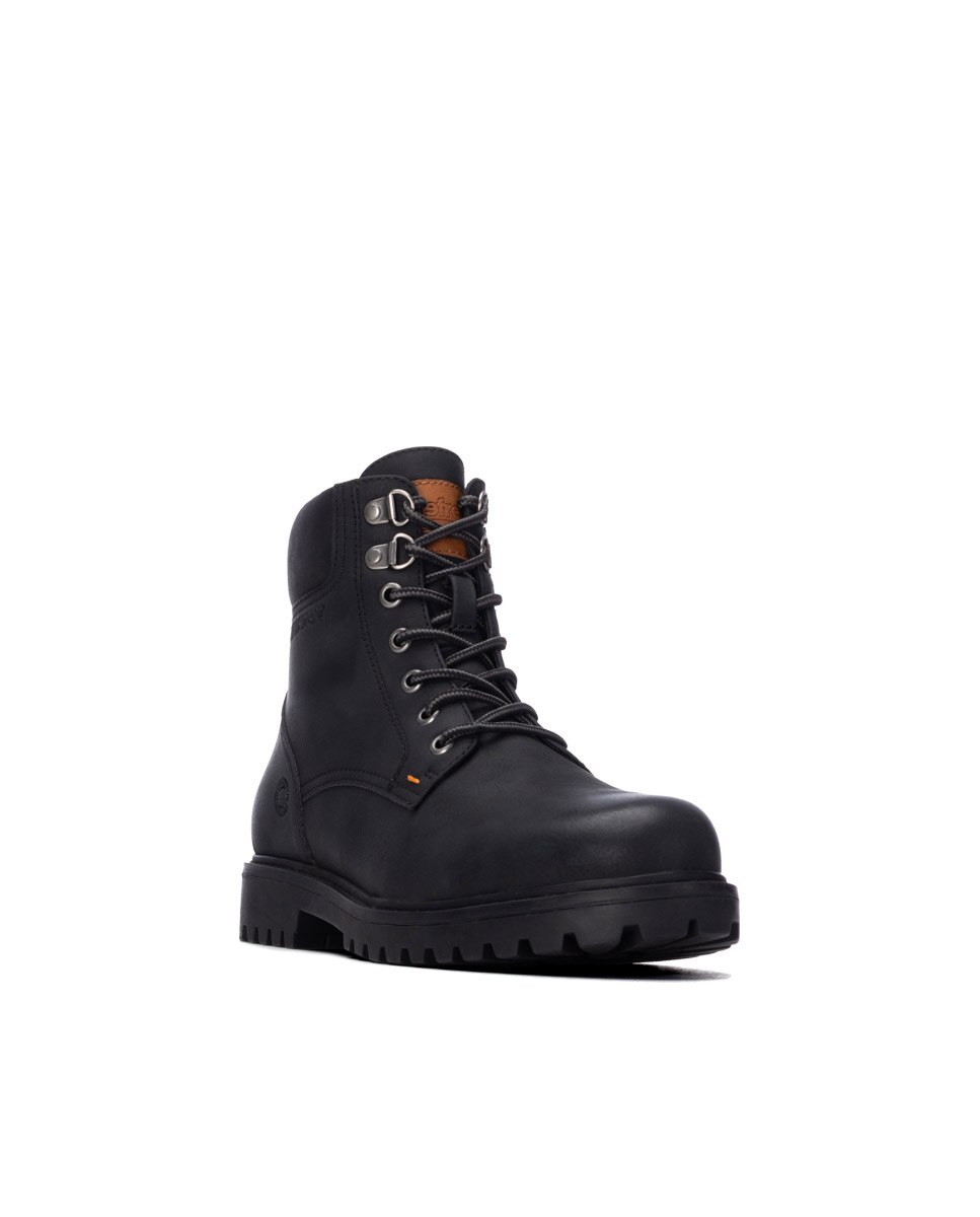 Imagen 3 de Botas de hombre con cordones - Refresh - Negro Negro
