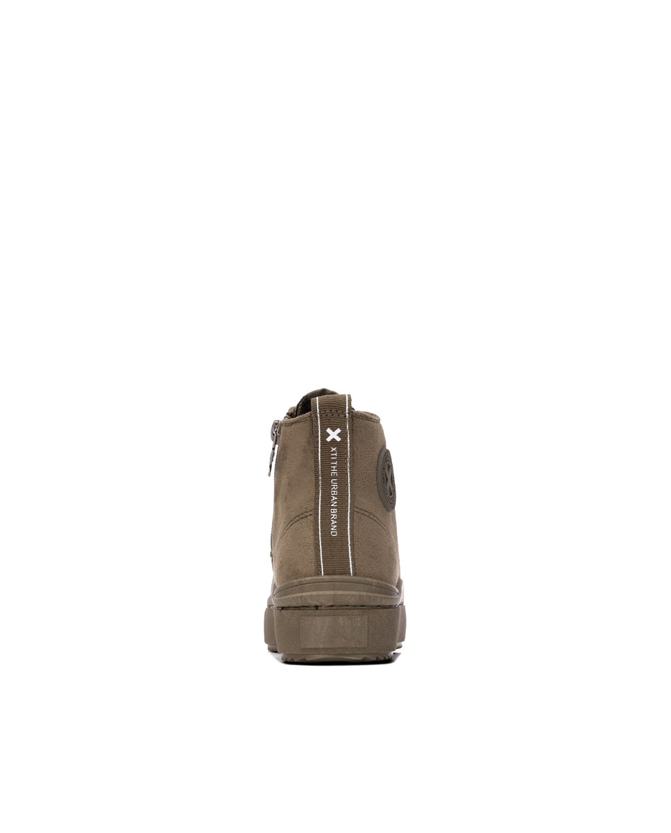 Botín de niña con cordones s - Xti - Kaki Kaki-4