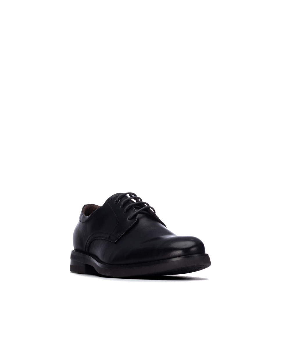Zapato de hombre con cordones - Xti - Negro Negro-3