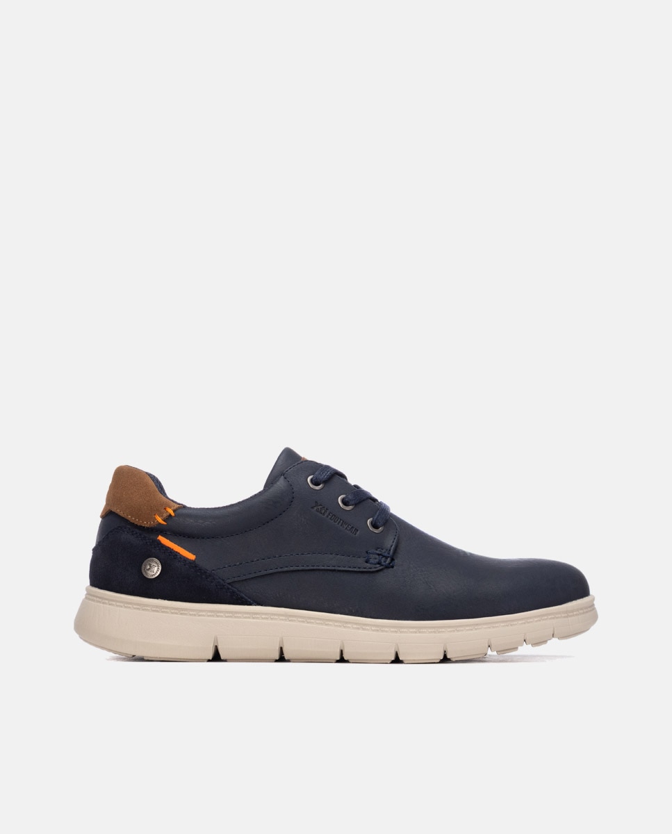 Imagen 0 de Zapato de hombre con cordones Azul
