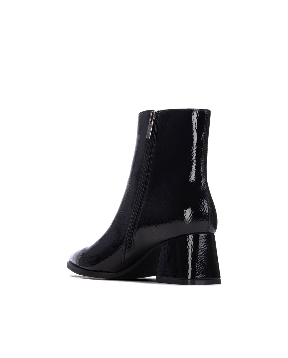 Botines de mujer con cremallera - Xti - Negro Negro-4