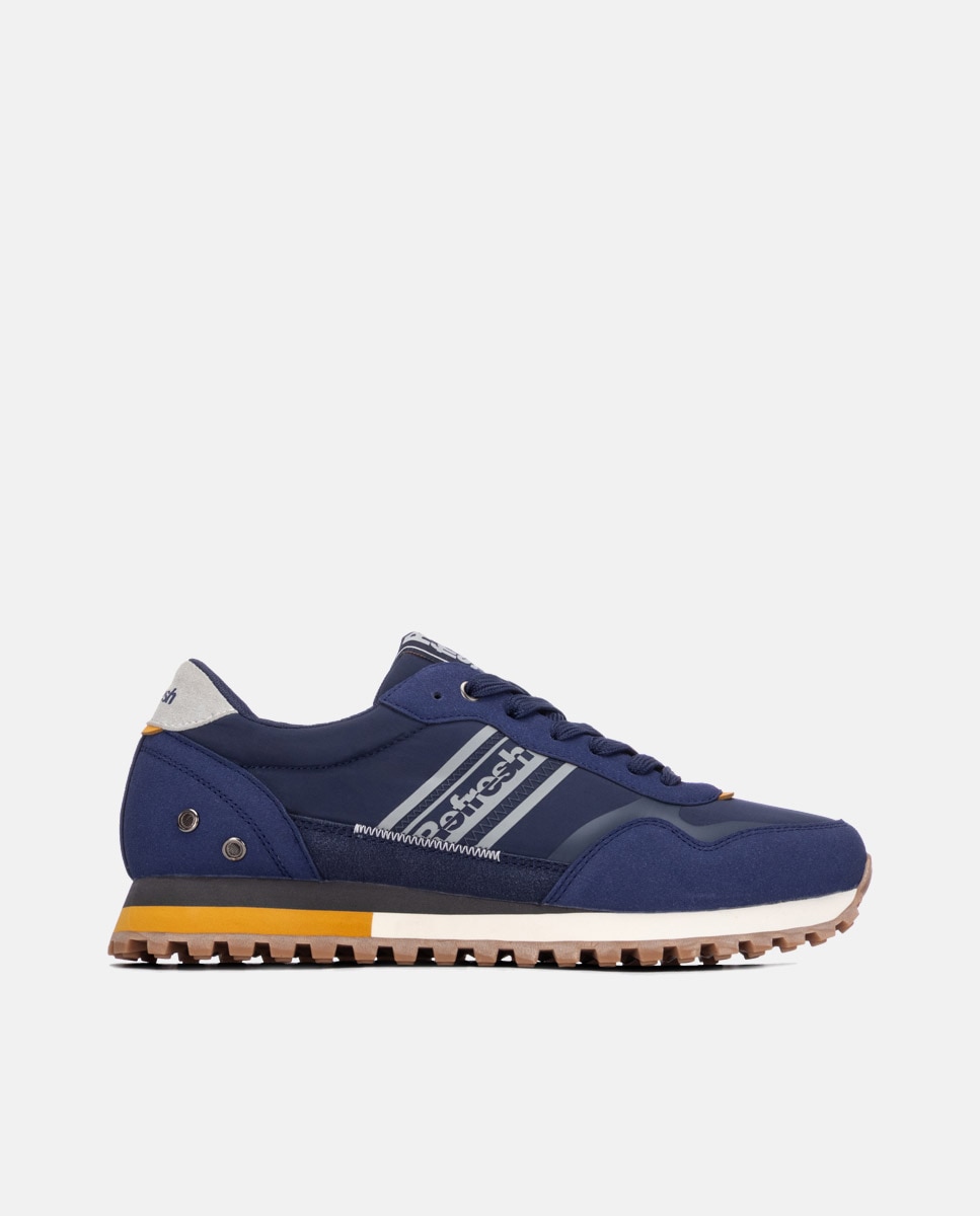 Imagen 0 de Zapatilla de hombre con cordones Azul