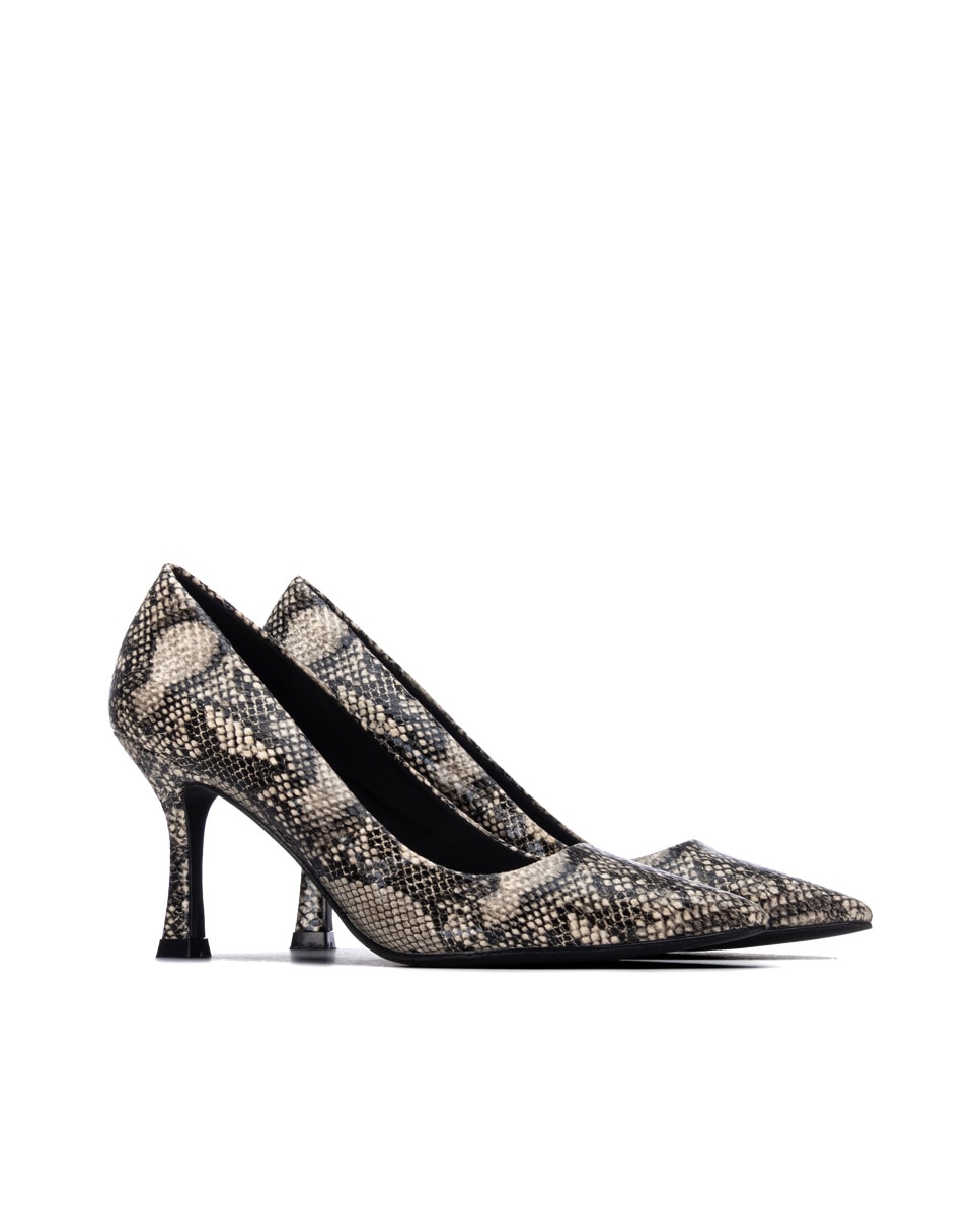 Zapato de salón de mujer - Xti - Estampado Estampado-5