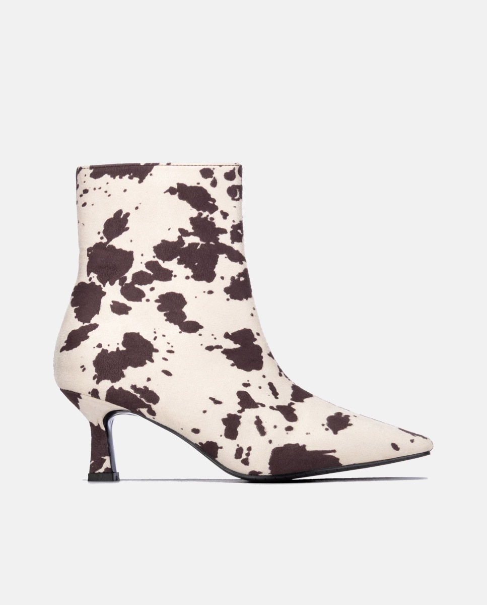 Botines de mujer con tacón - Xti - Estampado Estampado-1
