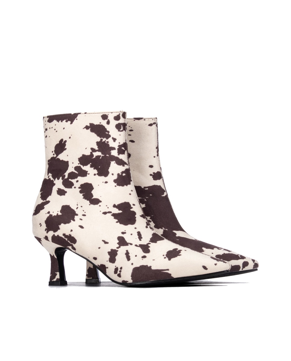 Botines de mujer con tacón - Xti - Estampado Estampado-4