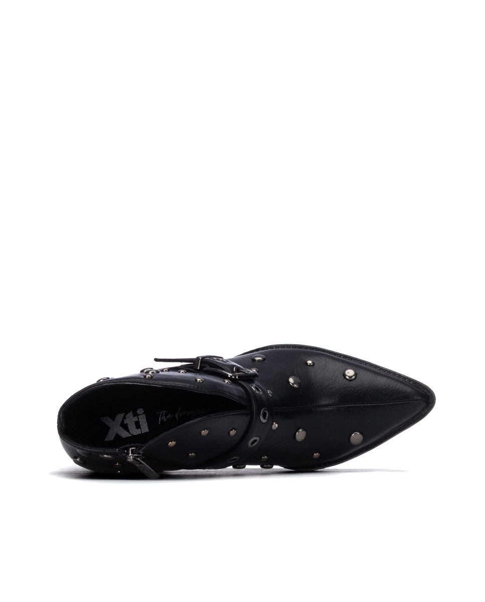 Botines de mujer con hebilla - Xti - Negro Negro-5