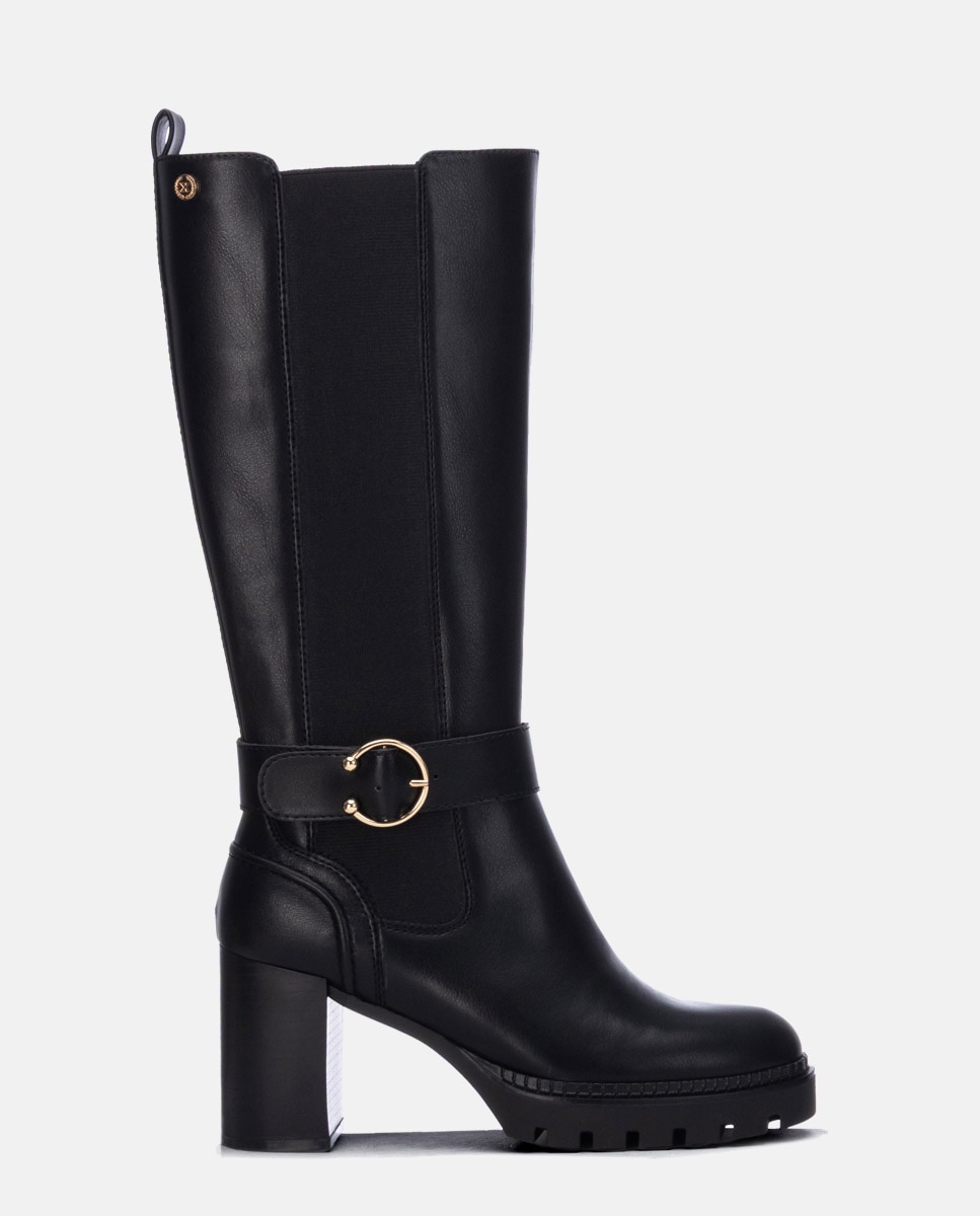 Bota de mujer con tacón alto - Xti - Negro Negro-1