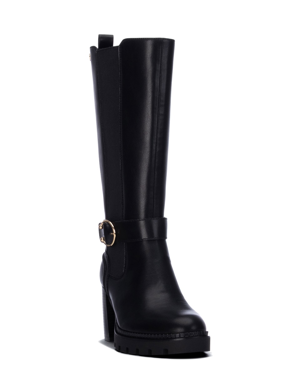 Bota de mujer con tacón alto - Xti - Negro Negro-3
