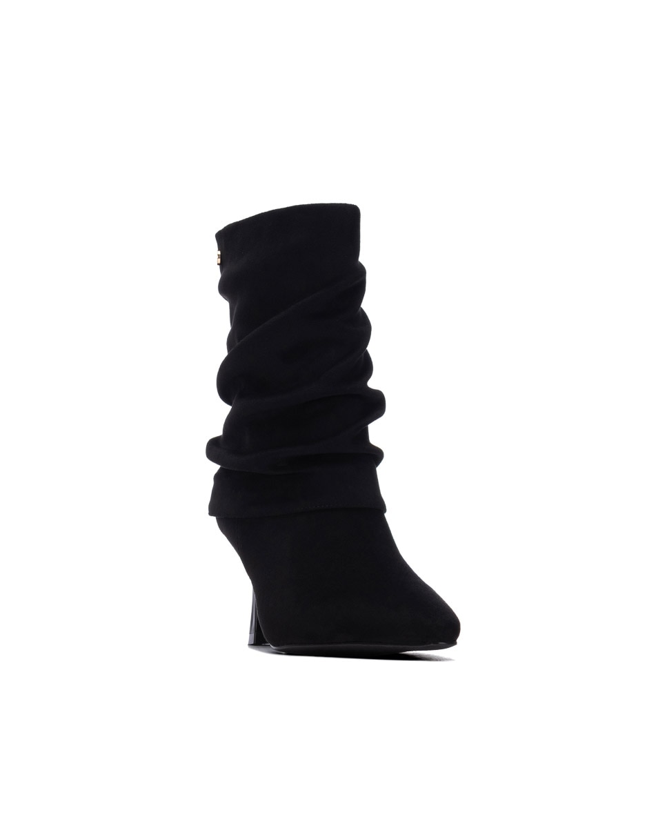 Botines de mujer con tacón - Xti - Negro Negro-3