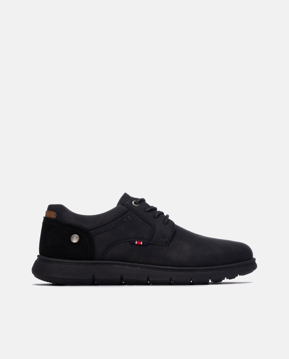 Imagen 0 de Zapato de hombre con cordones Negro