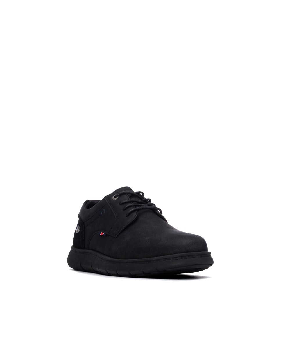 Zapato de hombre con cordones - Refresh - Negro Negro-3