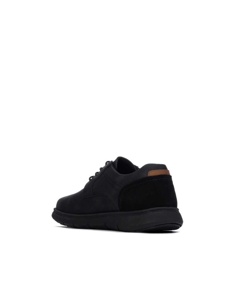 Zapato de hombre con cordones - Refresh - Negro Negro-2