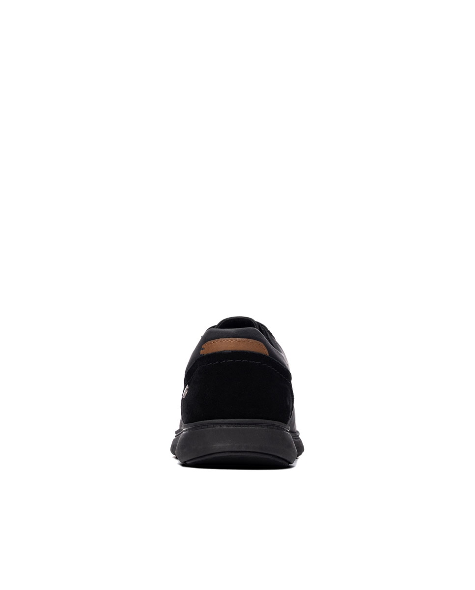 Zapato de hombre con cordones - Refresh - Negro Negro-5