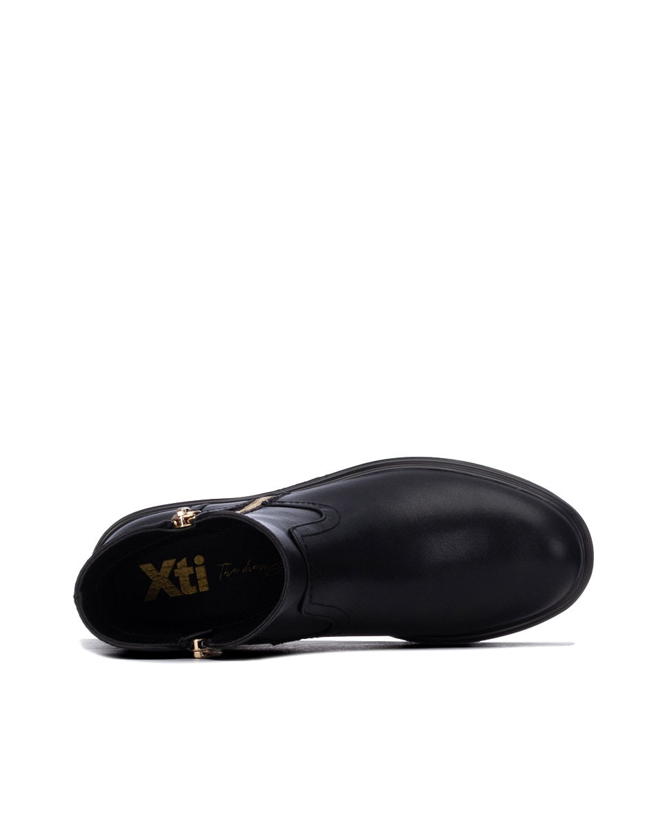 Botines de mujer con cremallera - Xti - Negro Negro-5